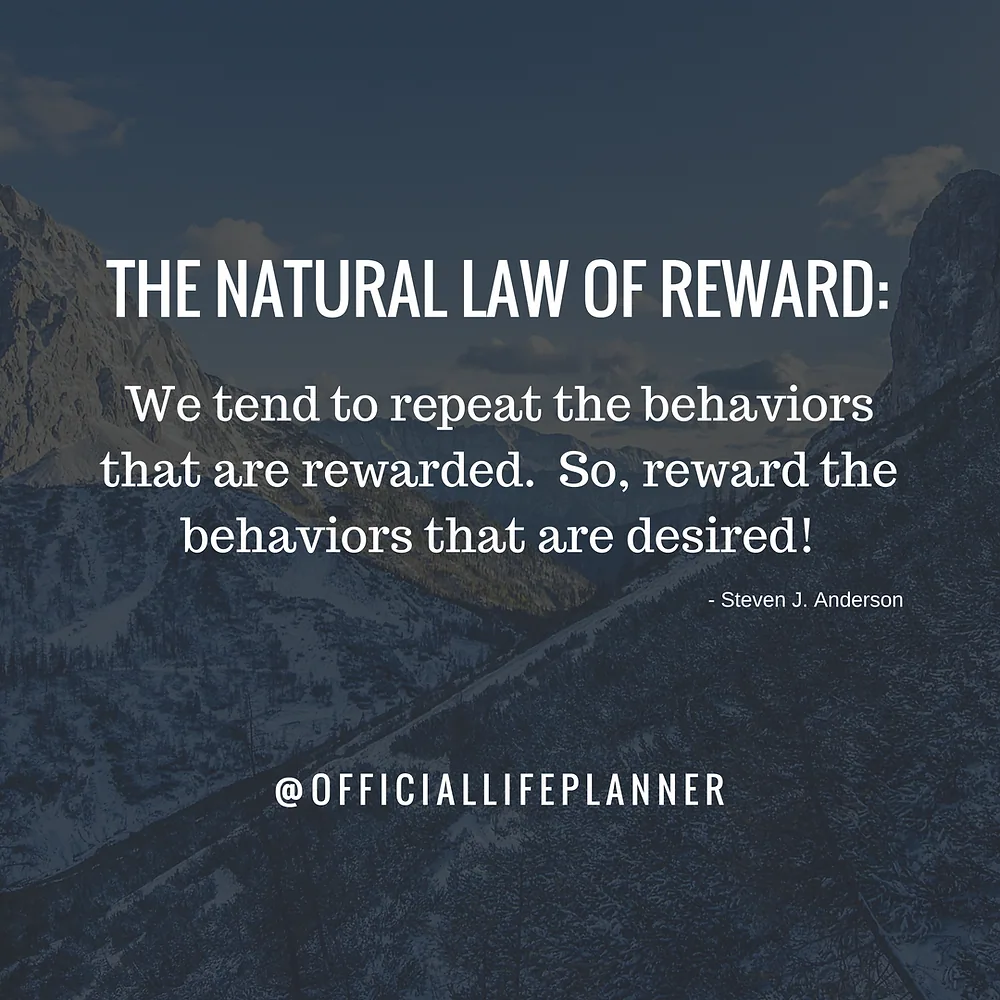 NATURAL LAW OF REWARD