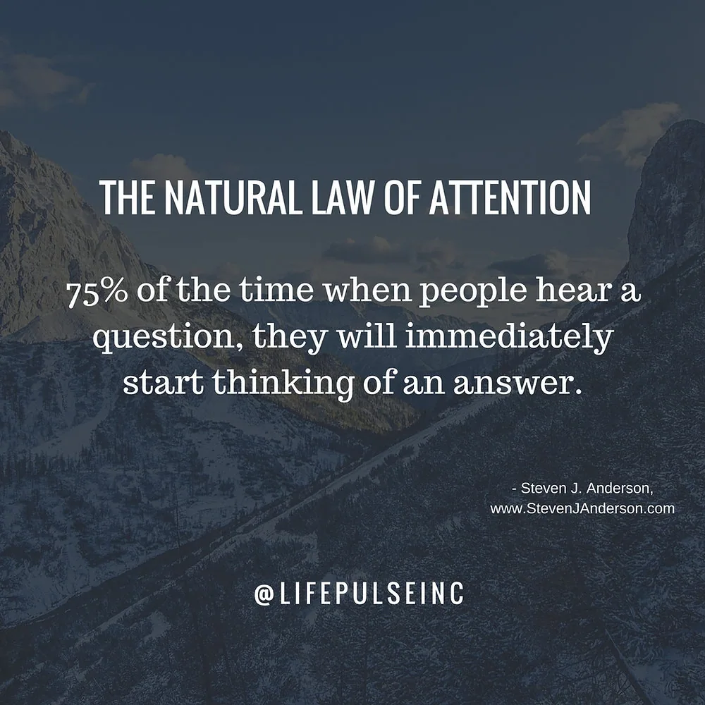 The Natural Law of Attention