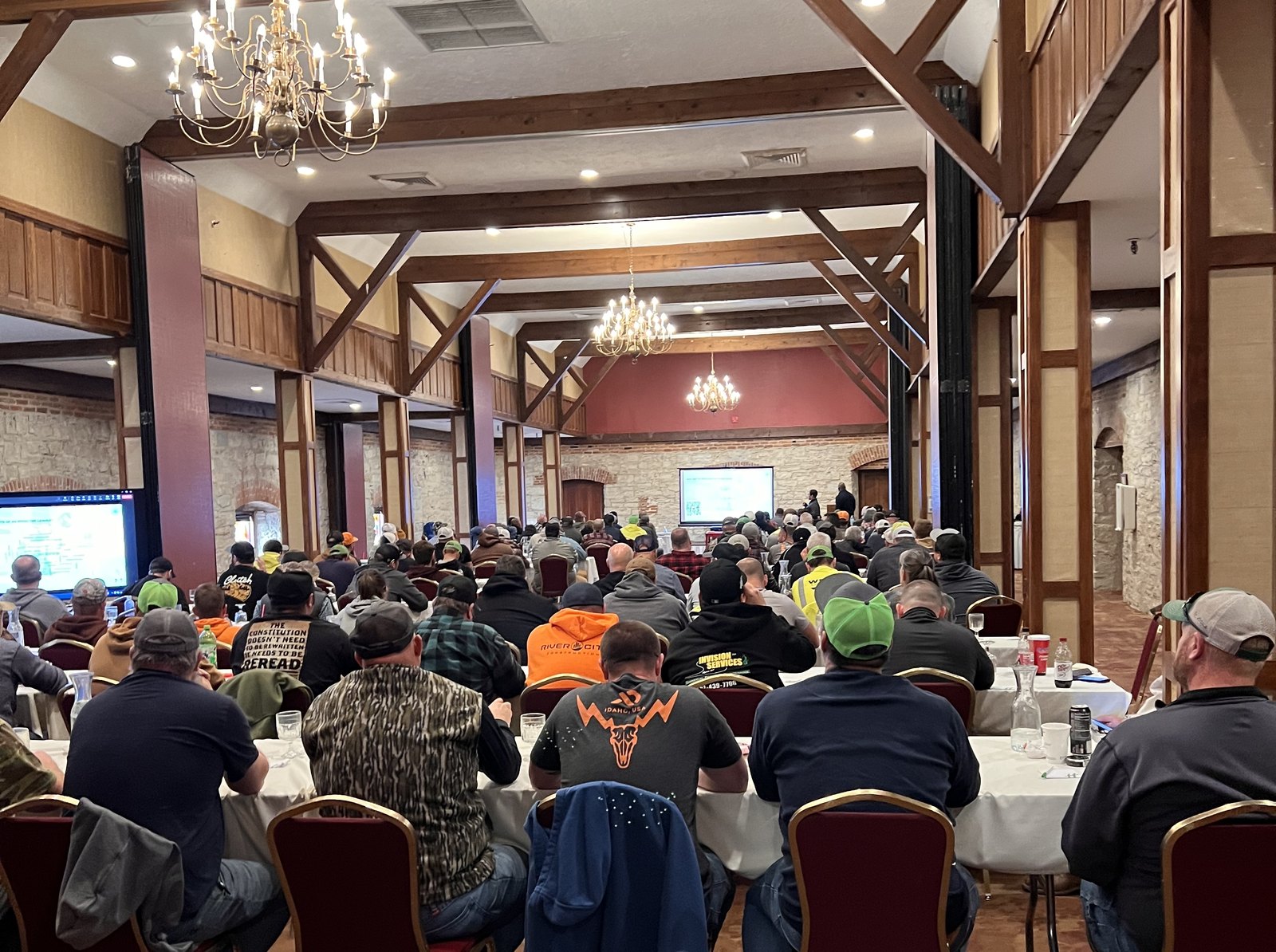 A Life Pulse session with a construction audience