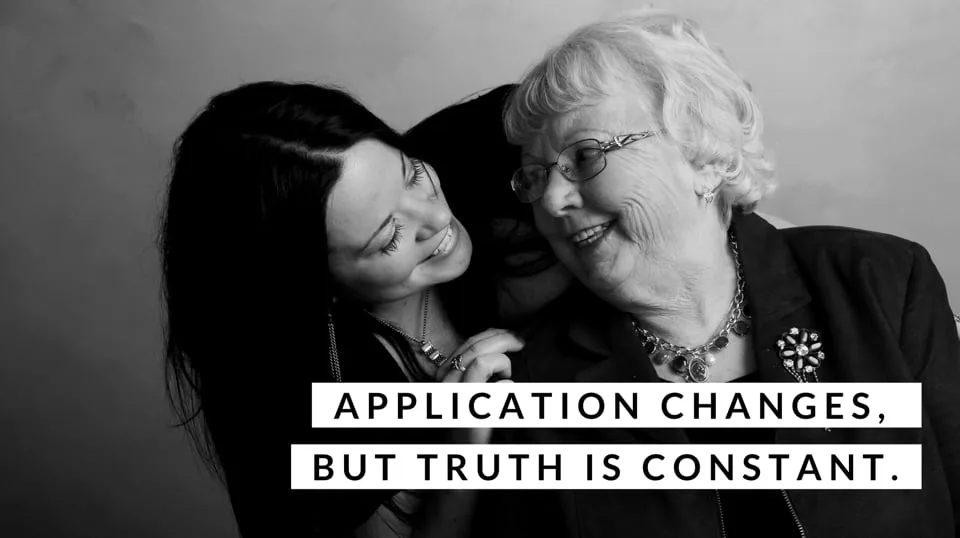 WW #444 – Application Changes, Truth is Constant!