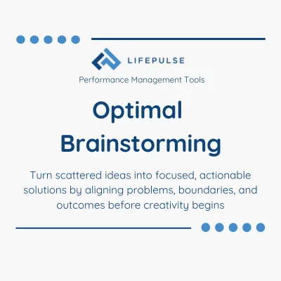 LP Optimal Brainstorming