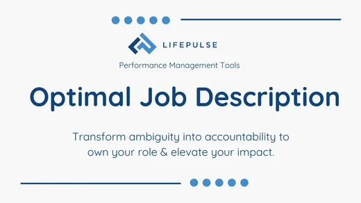 Optimal Job Description