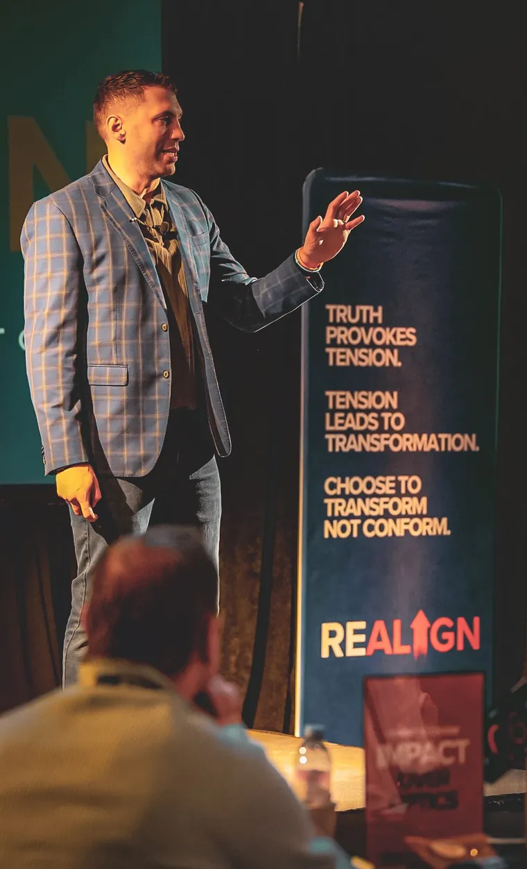 Leaders in the room at REALIGN in St. Louis.