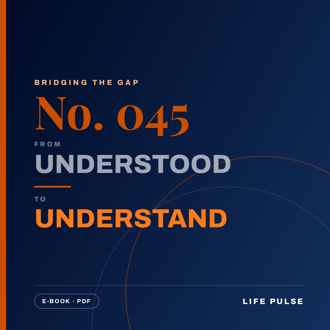 BtG #045: From Understood to Understand