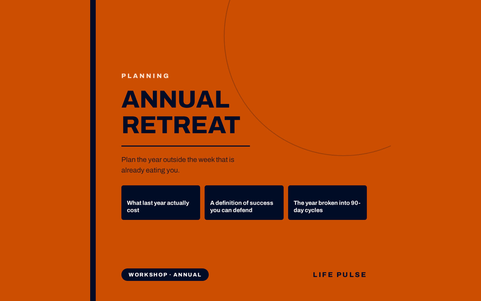 Annual Retreat