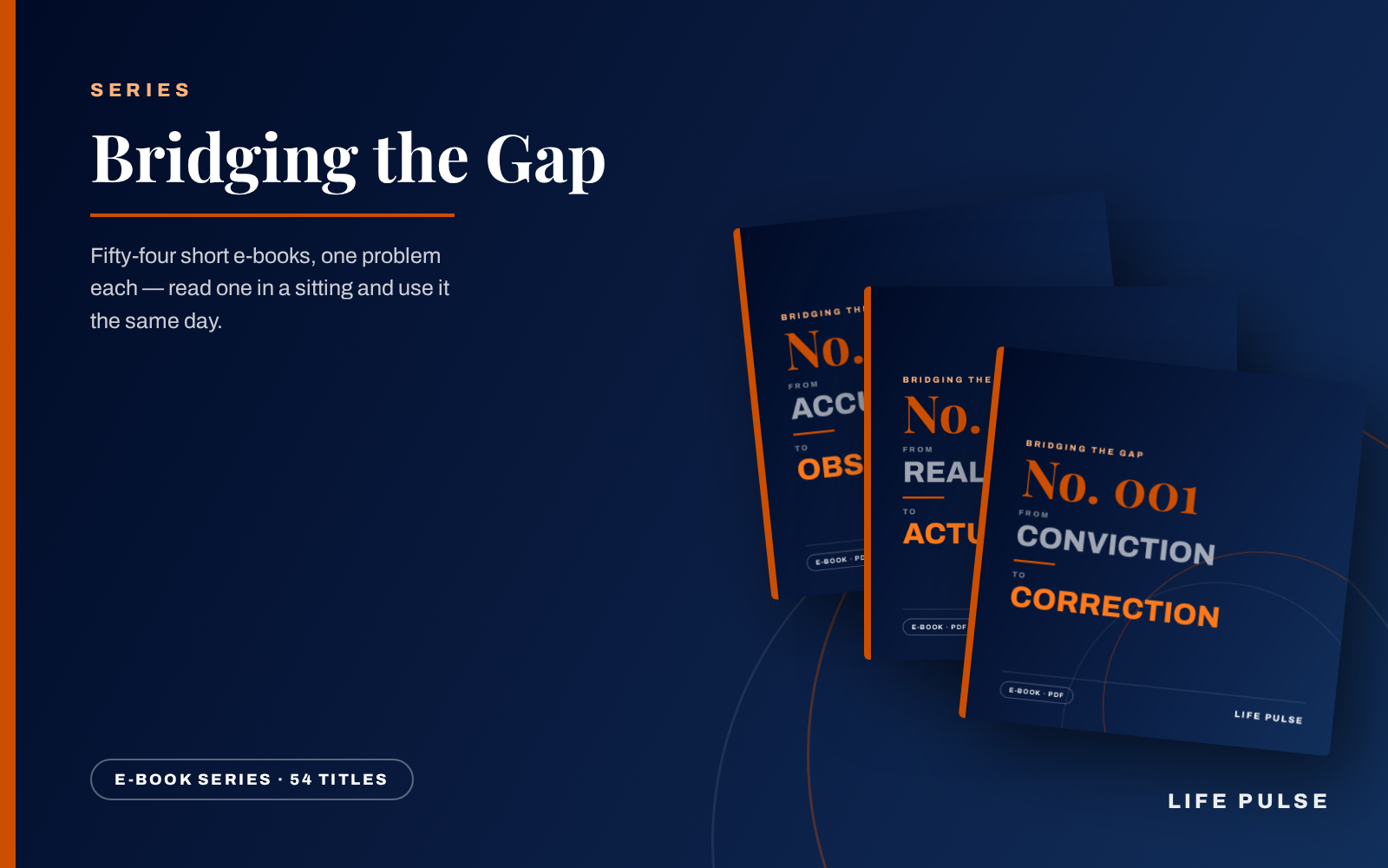 Bridging the Gap e-book series