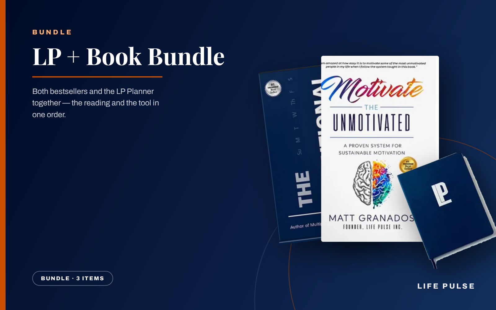 The LP Planner and book bundle