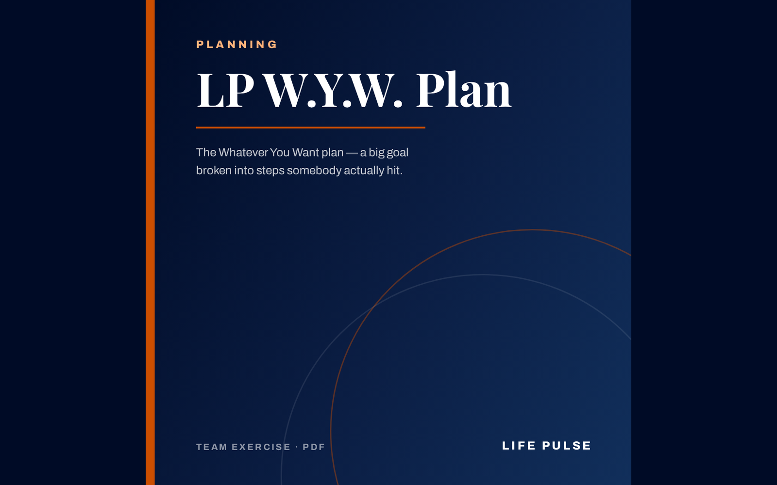 LP W.Y.W. Plan