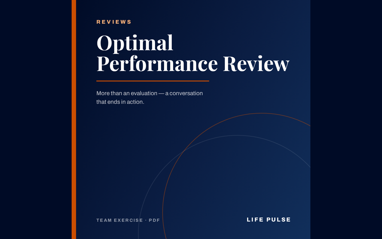 Optimal Performance Review