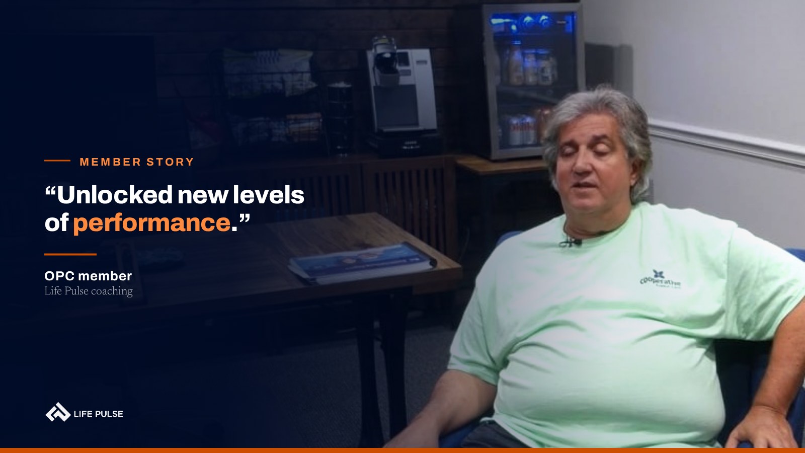 OPC member story: unlocked new levels of performance