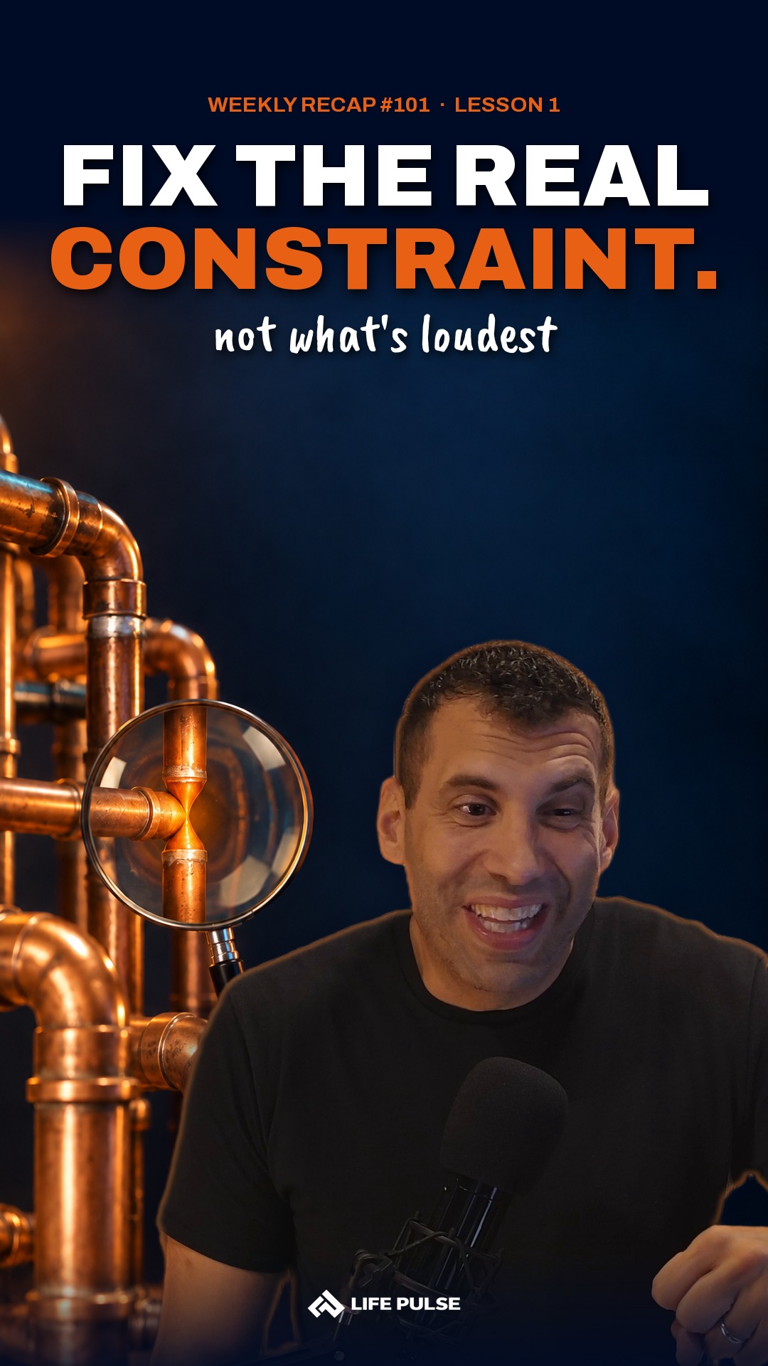 Lesson 1: Fix the true constraint, not what's loudest