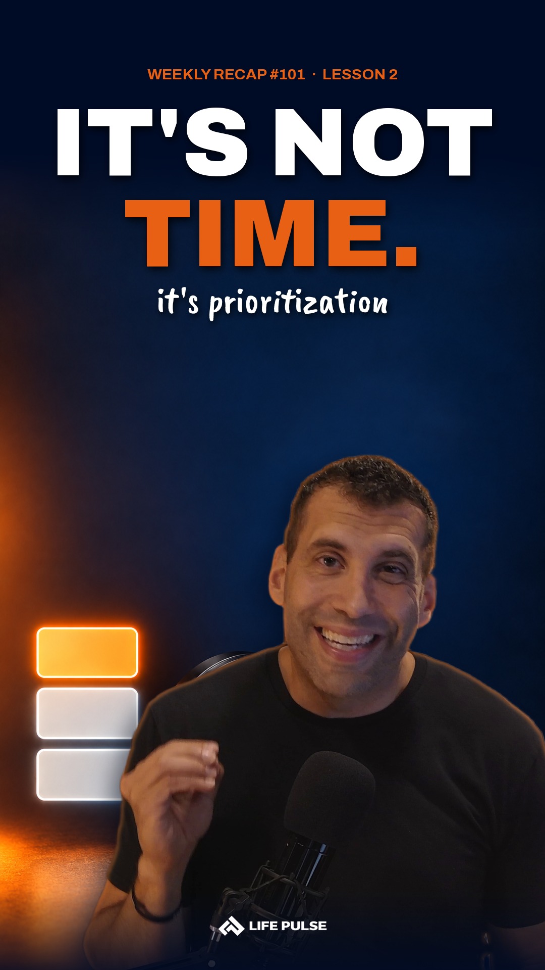 Lesson 2: The real roadblock is prioritization, not time